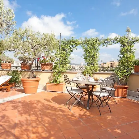 In - Fontana Di Trevi Penthouse Apartament Rzym